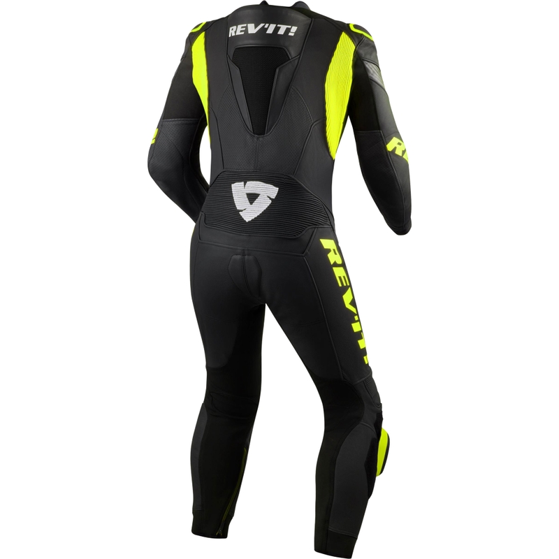 Revit Argon 3 motociklističko odijelo crno-fluo žuto