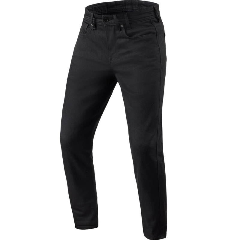 Revit Keegan Tapered Extra Crop motociklističke traperice crne boje