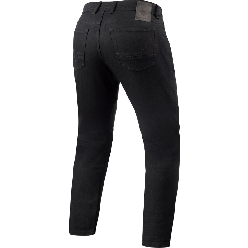 Revit Keegan Tapered Extra Crop motociklističke traperice crne boje