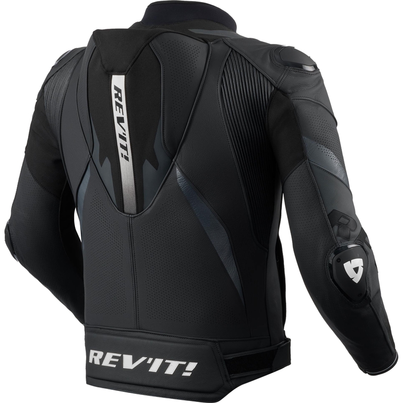 Revit Hyperspeed 3 PRO kožna motociklistička jakna crno-antracit boje