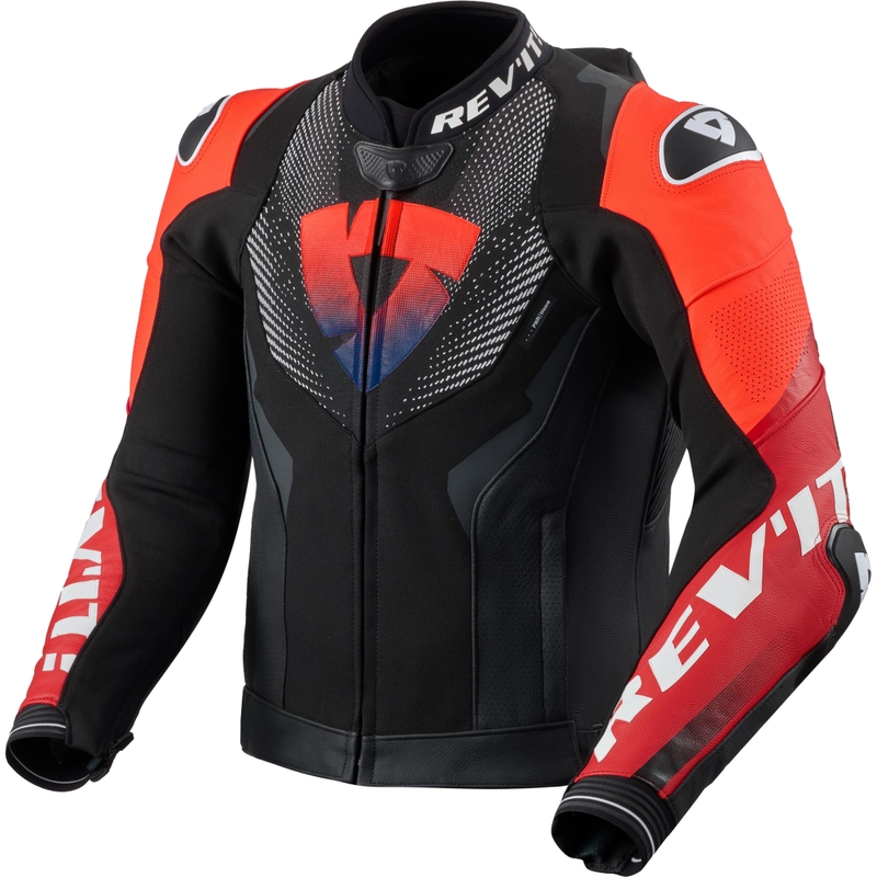 Revit Hyperspeed 3 PRO kožna motociklistička jakna crno-crvena