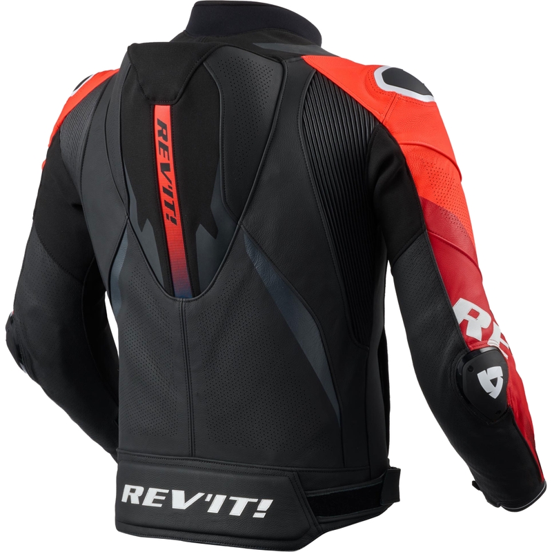 Revit Hyperspeed 3 PRO kožna motociklistička jakna crno-crvena