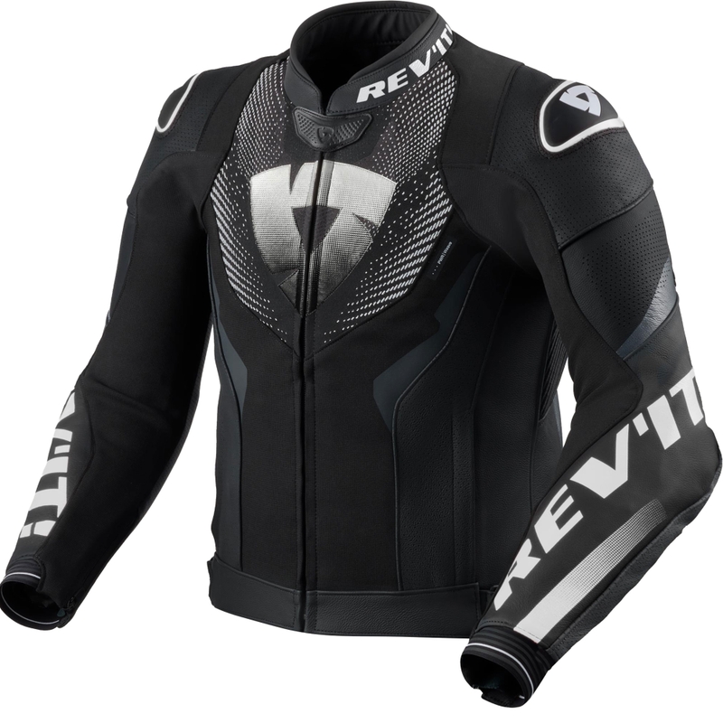 Revit Hyperspeed 3 Air kožna motociklistička jakna crno-bijela