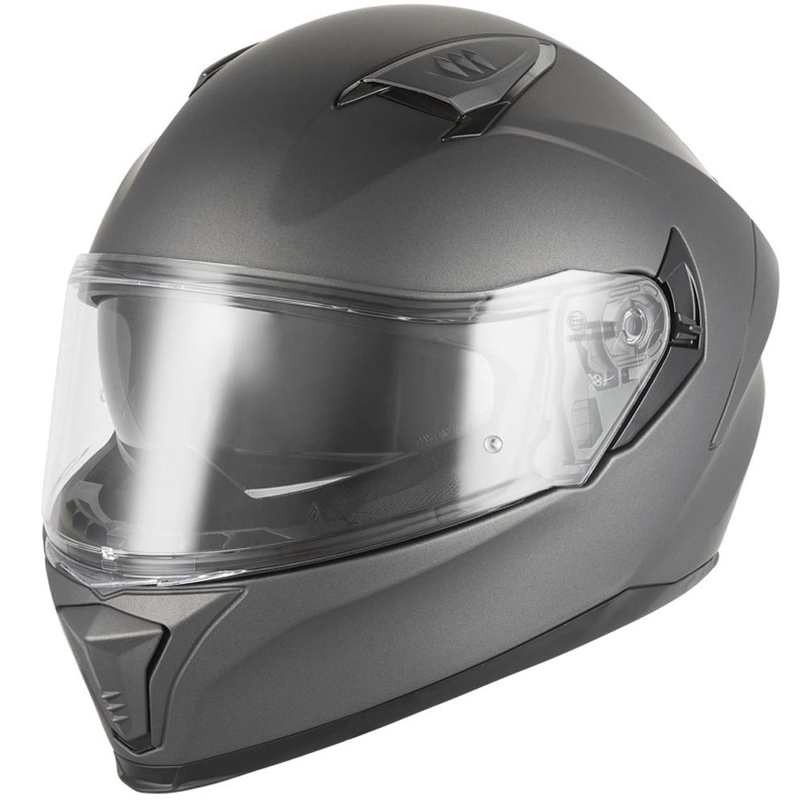 NOX N402 integralna motociklistička kaciga, mat titan