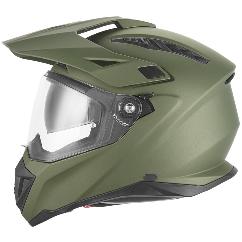 Enduro motociklistička kaciga NOX N350 kaki zelena