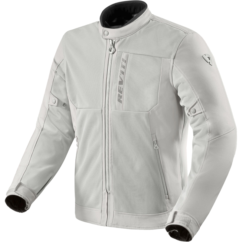 Revit Highcrest motociklistička jakna srebrna