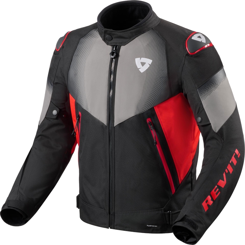 Revit Control H2O motociklistička jakna crno-crvena