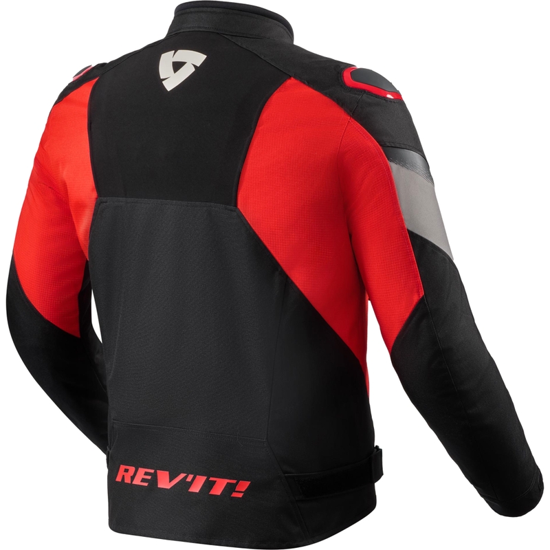 Revit Control H2O motociklistička jakna crno-crvena