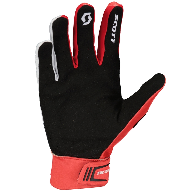 SCOTT 450 Prospect motocross rukavice crveno-crne