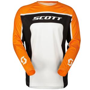 SCOTT 350 TRACK EVO motokros dres crno-crveni