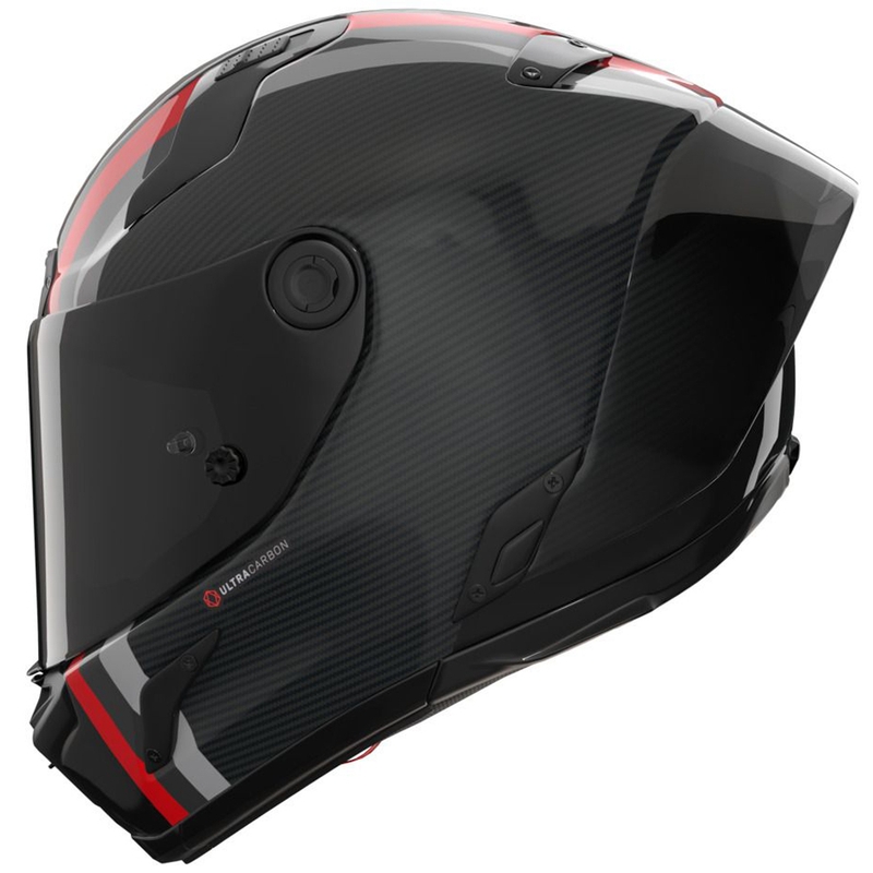 Integralna motociklistička kaciga Nolan X-804 RS Ultra Carbon Gemini 364 sjajna sivo-crno-crveno-antracit boja