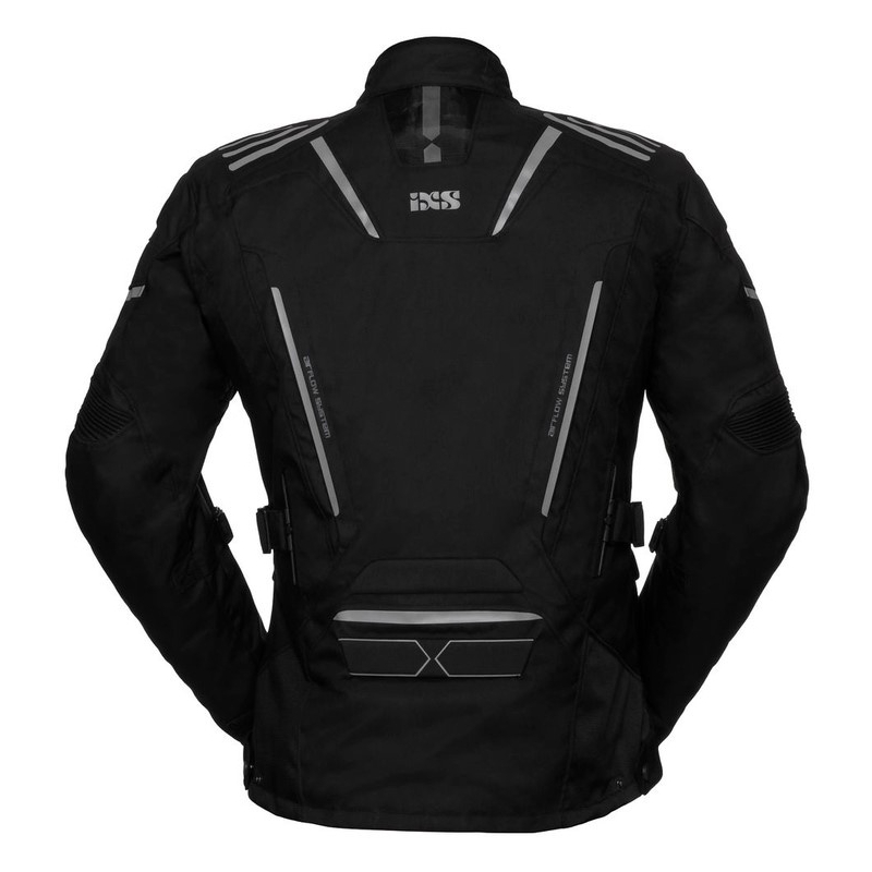 IXS Powells ženska motociklistička jakna crna