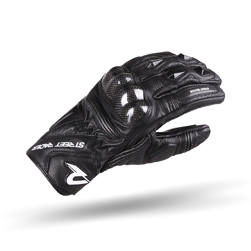 Street Racer XTR motociklističke rukavice Crne rasprodaja