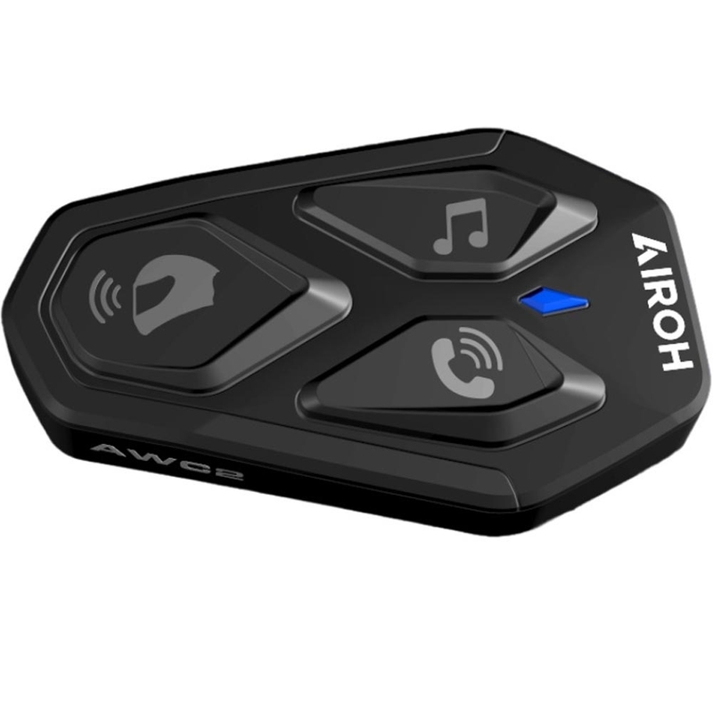 Bluetooth interfon za motocikle Airoh AWC2 crne boje