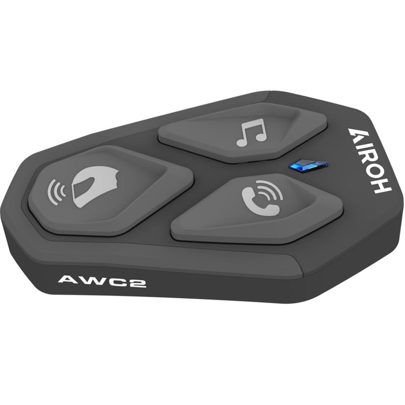 Bluetooth interfon za motocikle Airoh AWC2 crne boje