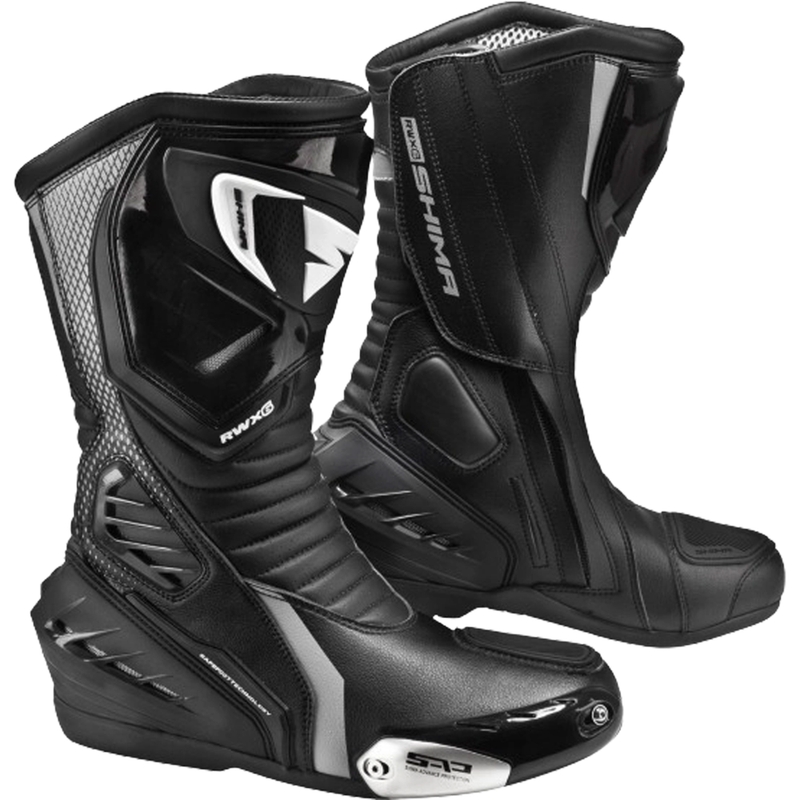 Ženske motociklističke čizme Shima RWX-6 crne boje