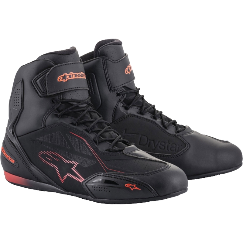 Alpinestars Faster 3 Drystar motociklističke čizme crno-fluo crvene