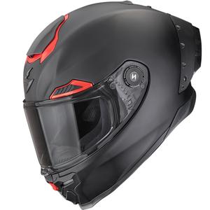 Scorpion EXO-RACE Air Solid FIM2 full face motociklistička kaciga mat crno-crvena