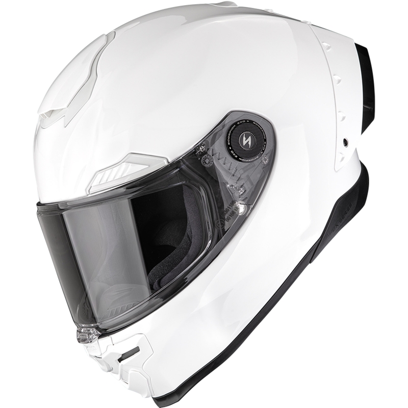 Scorpion EXO-RACE Air Solid FIM2 full face motociklistička kaciga bijela