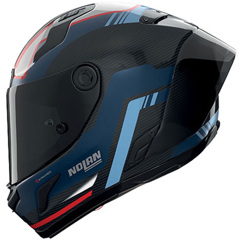 Integralna motociklistička kaciga Nolan X-804 RS Piega 366 sjajna crno-plavo-bijelo-crvena