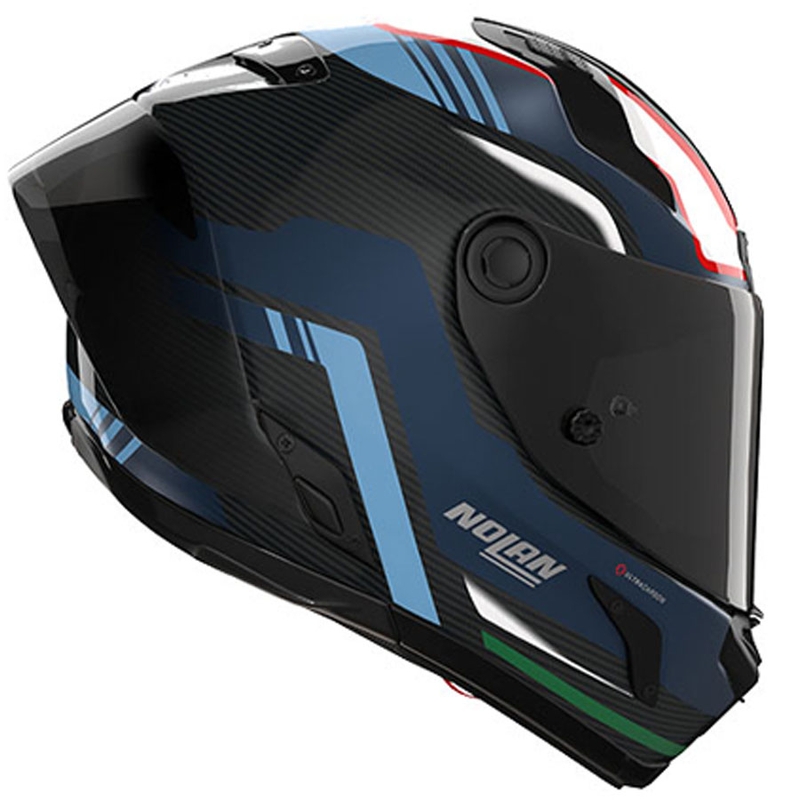 Integralna motociklistička kaciga Nolan X-804 RS Piega 366 sjajna crno-plavo-bijelo-crvena