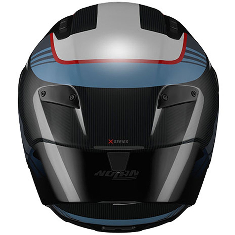 Integralna motociklistička kaciga Nolan X-804 RS Piega 366 sjajna crno-plavo-bijelo-crvena