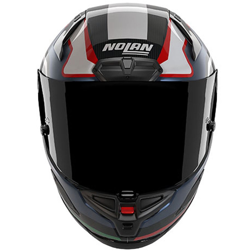 Integralna motociklistička kaciga Nolan X-804 RS Piega 366 sjajna crno-plavo-bijelo-crvena