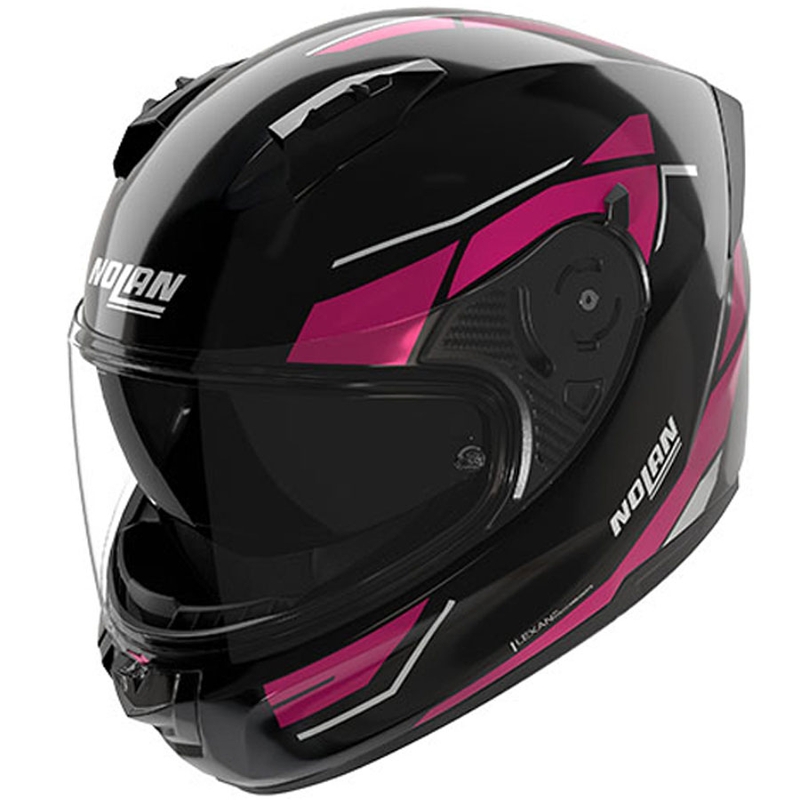Integralna motociklistička kaciga Nolan N60-6 Sincrono 354 crno-roza