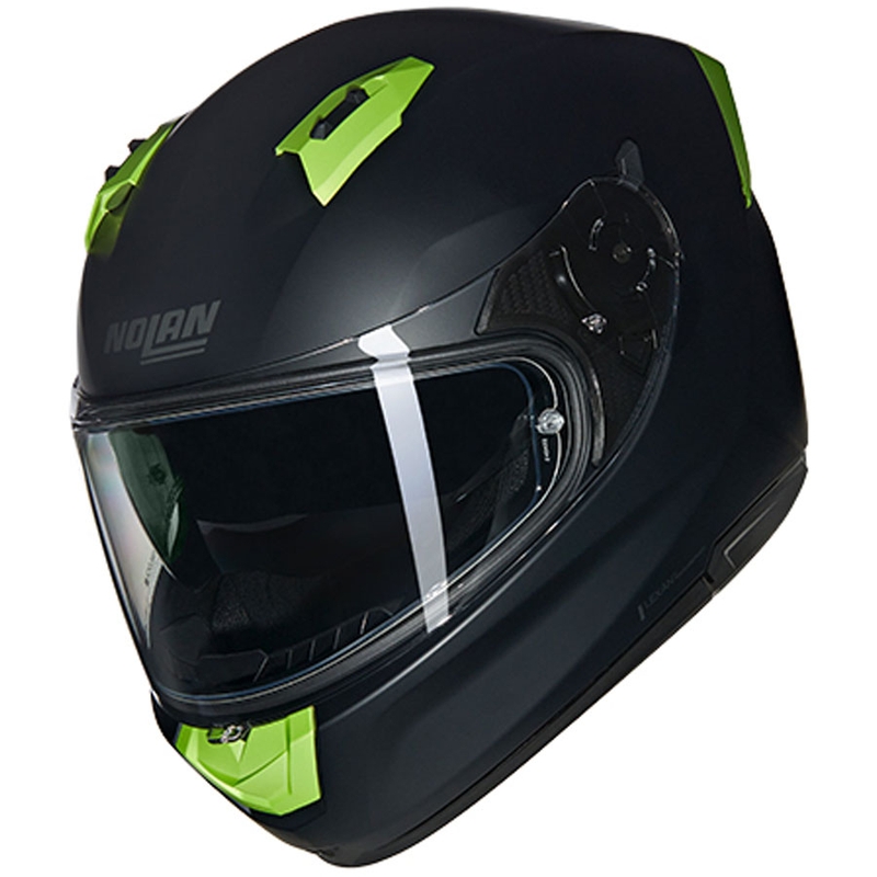 Integralna motociklistička kaciga Nolan N60-6 Classico Nobile mat crno-zelena
