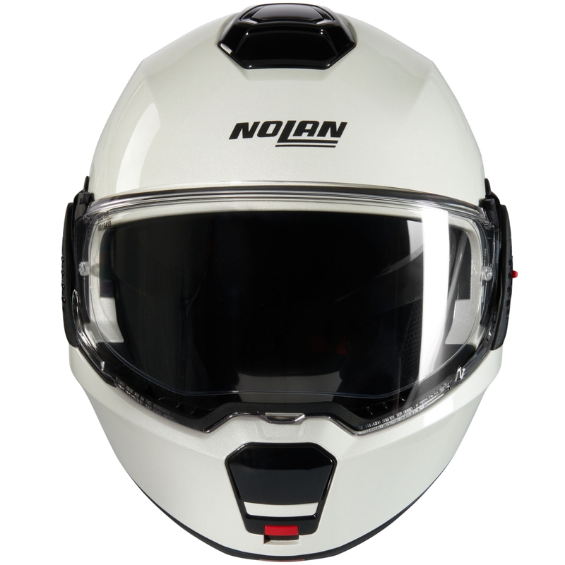 Preklopna motociklistička kaciga Nolan N120-1 Classico Nobile N-COM 320 bijela