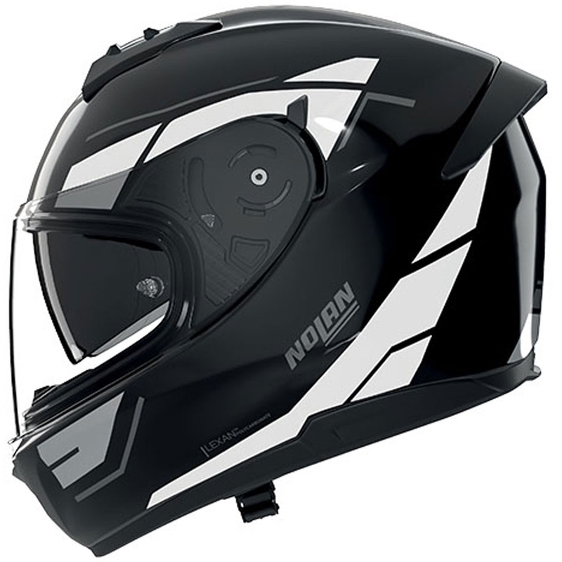 Integralna motociklistička kaciga Nolan N60-6 Sincrono 353 crno-bijela