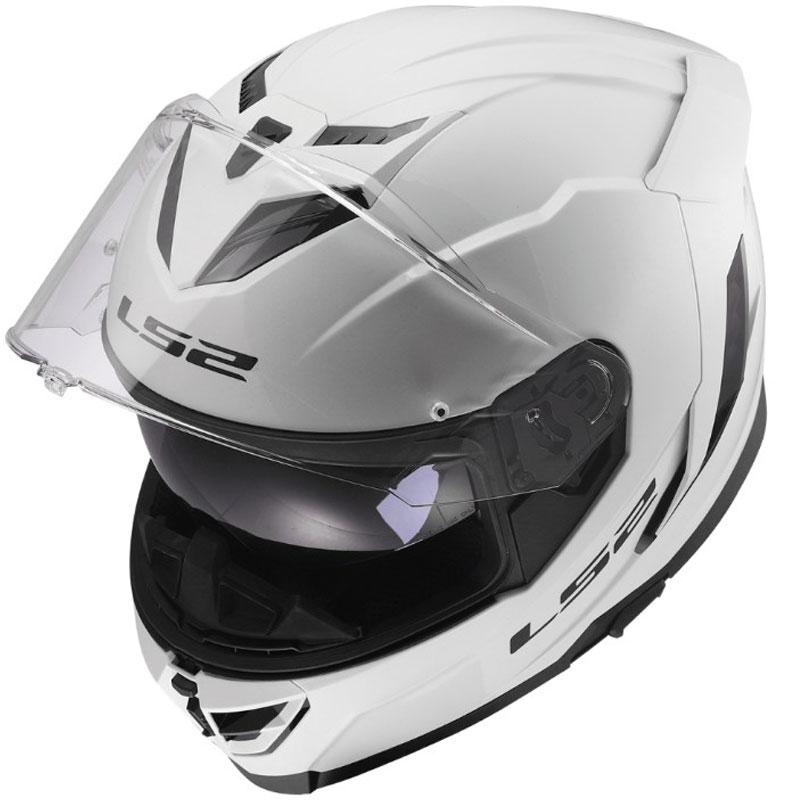 Integralna motociklistička kaciga LS2 FF818 Storm III, sjajno bijela