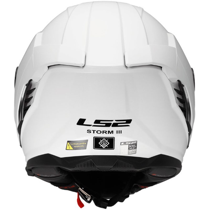 Integralna motociklistička kaciga LS2 FF818 Storm III, sjajno bijela