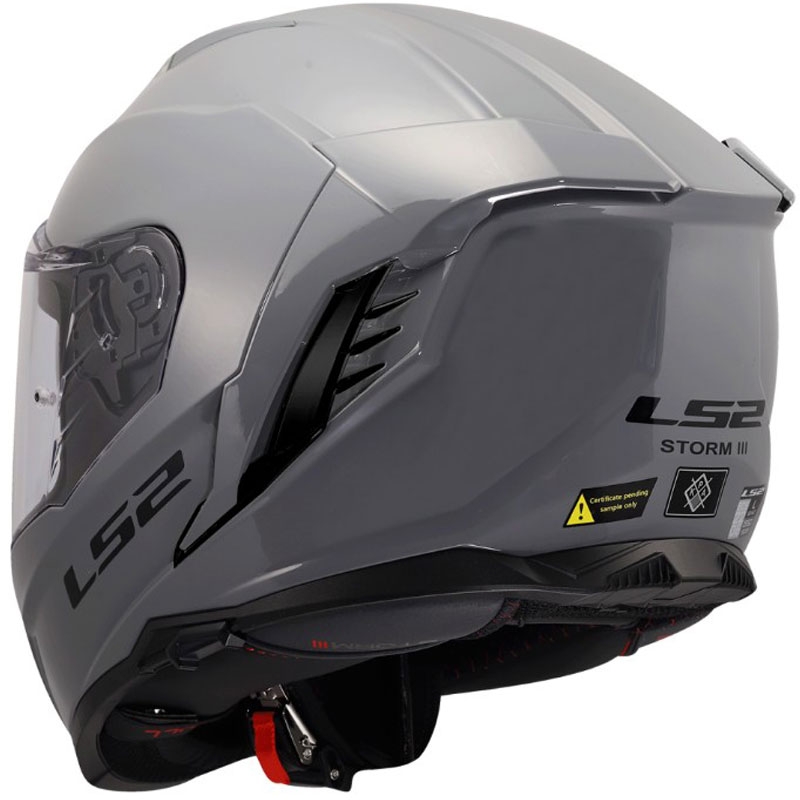 Integralna motociklistička kaciga LS2 FF818 Storm III, sjajno siva