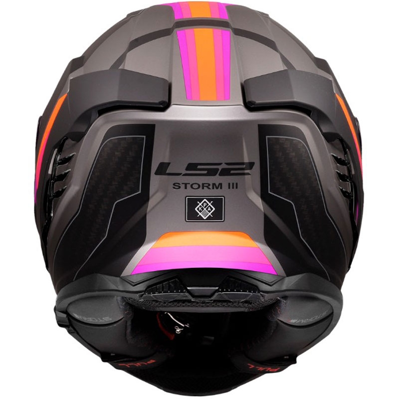 LS2 FF818 Storm III Sports integralna motociklistička kaciga mat ljubičasta