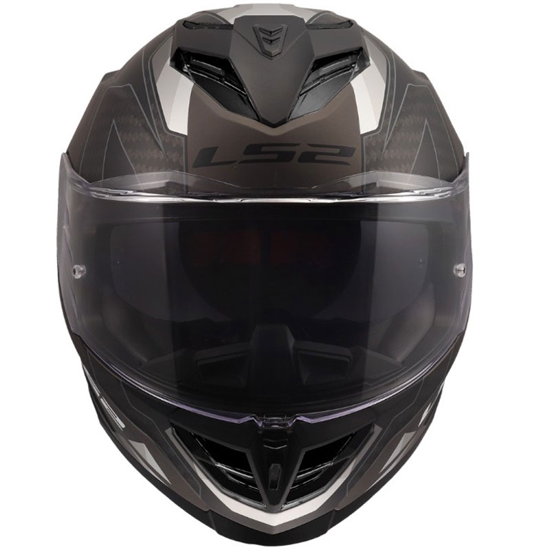 Integralna motociklistička kaciga LS2 FF818 Storm III Sports mat crno-siva