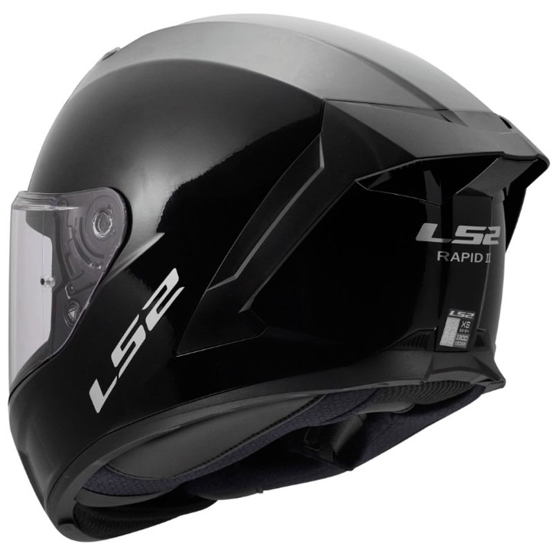 Integralna motociklistička kaciga LS2 FF820 Rapid III, sjajno crna