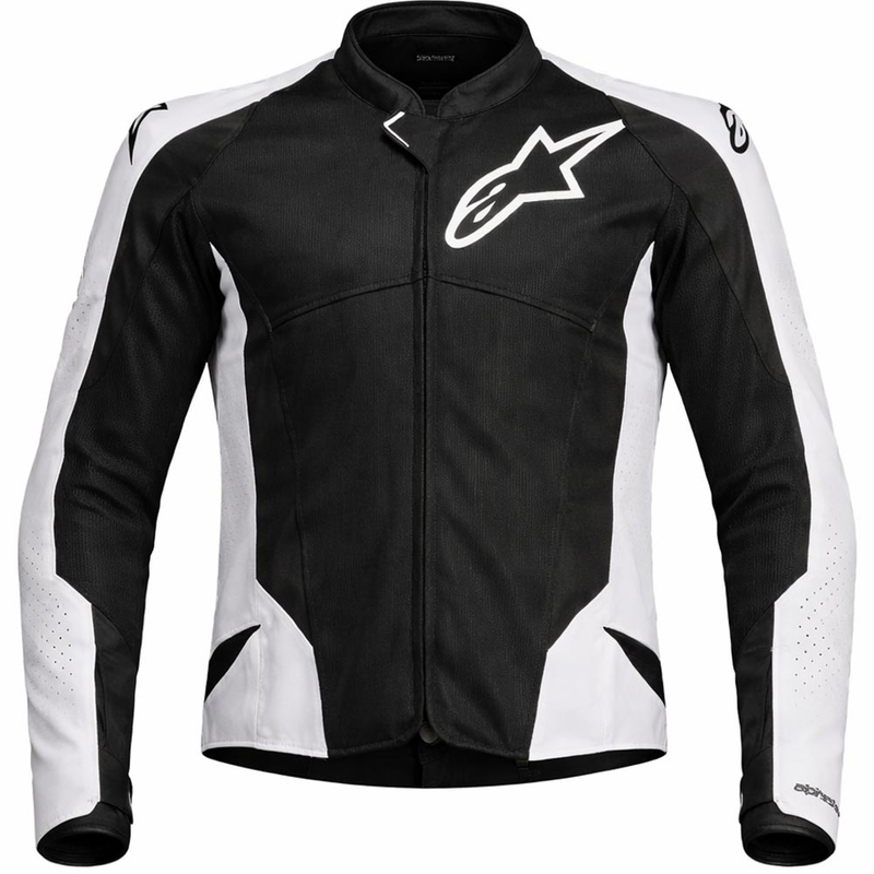 Alpinestars Viper Air V4 motociklistička jakna crno-bijela