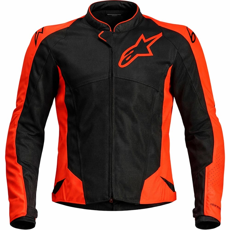Motociklistička jakna Alpinestars Viper Air V4 fluo crveno-crna