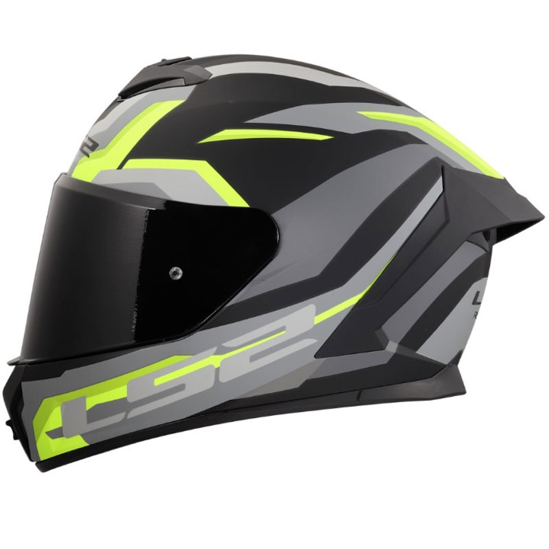 LS2 FF820 Rapid III Hyper integralna motociklistička kaciga mat crno-žuta
