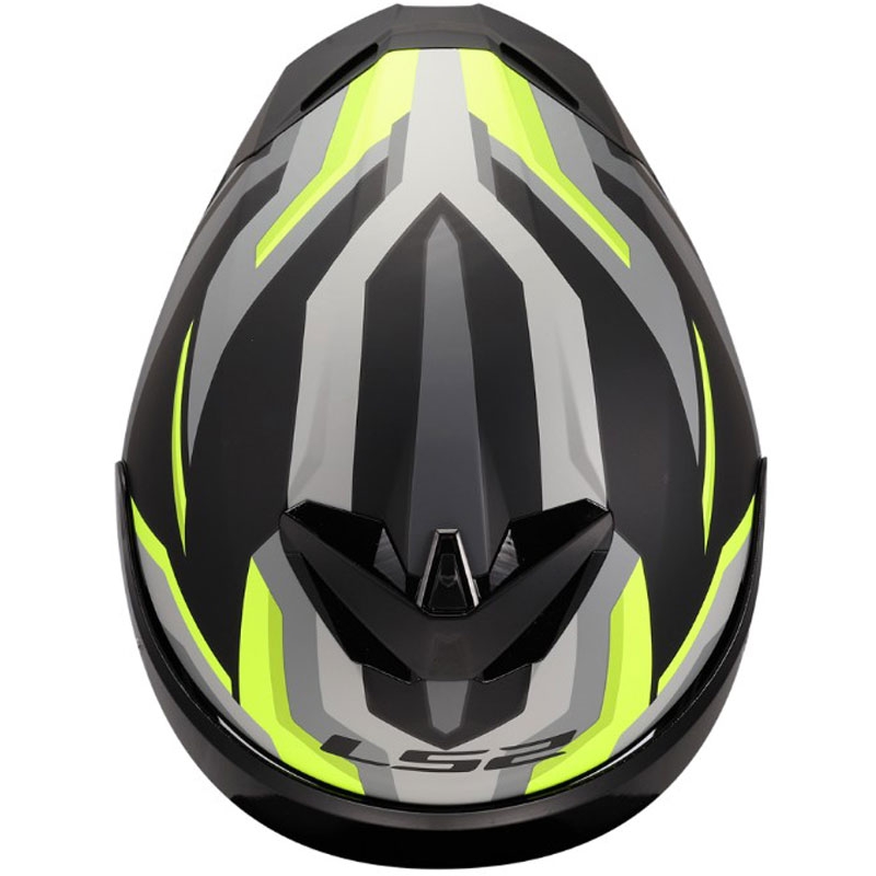 LS2 FF820 Rapid III Hyper integralna motociklistička kaciga mat crno-žuta
