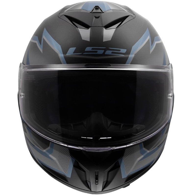 LS2 FF820 Rapid III Xtrem integralna motociklistička kaciga mat crno-plavo-petrolej