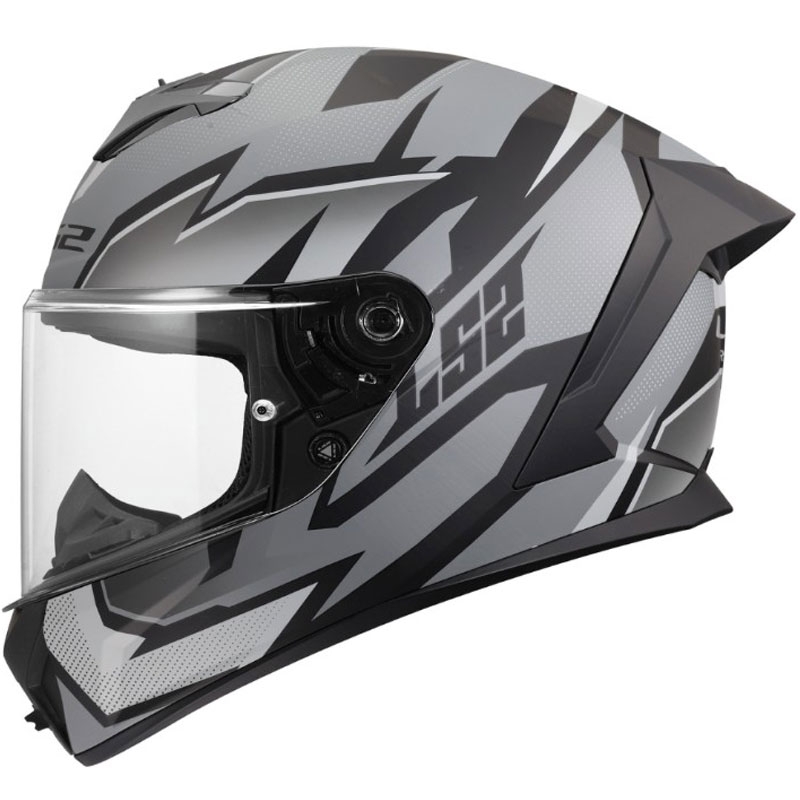 Integralna motociklistička kaciga LS2 FF820 Rapid III Xtrem mat crno-siva