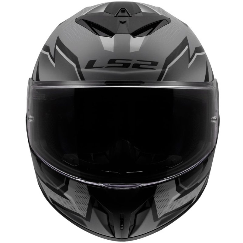 Integralna motociklistička kaciga LS2 FF820 Rapid III Xtrem mat crno-siva