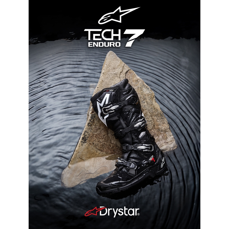 Alpinestars Tech 7 Enduro Drystar motociklističke čizme crne