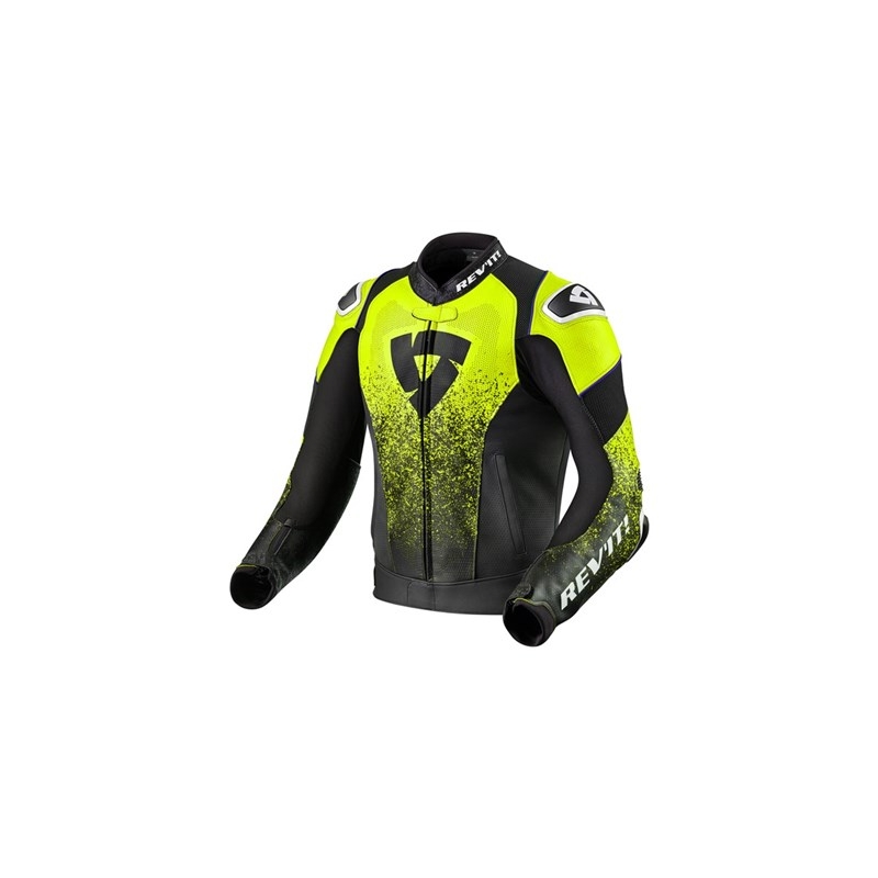 Revit Quantum Air motoristička jakna crna fluo-žuta rasprodaja