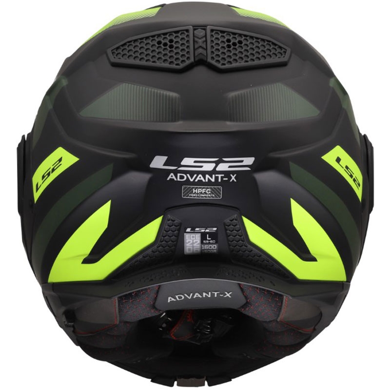 Preklopna motociklistička kaciga LS2 FF901 Advant X Nova mat fluo žuto-crna