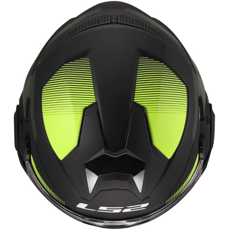 Preklopna motociklistička kaciga LS2 FF901 Advant X Nova mat fluo žuto-crna
