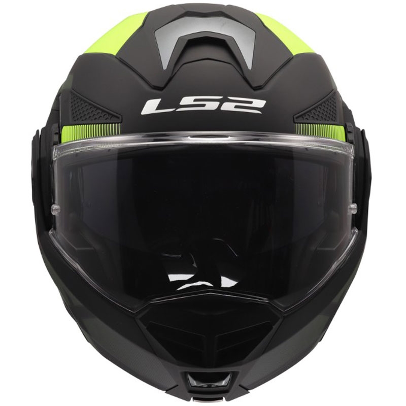 Preklopna motociklistička kaciga LS2 FF901 Advant X Nova mat fluo žuto-crna