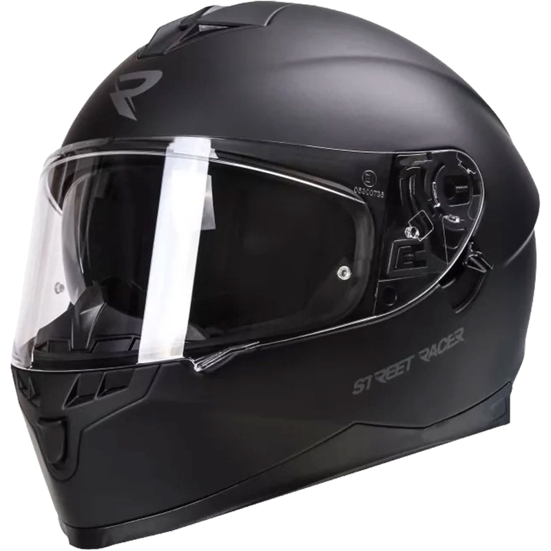Integralna motociklistička kaciga Street Racer Magna crna mat
